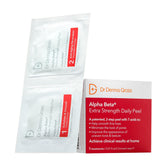 Dr Dennis Gross Alpha Beta Daily Peel Step 1 application smooths and exfoliates for radiant skin