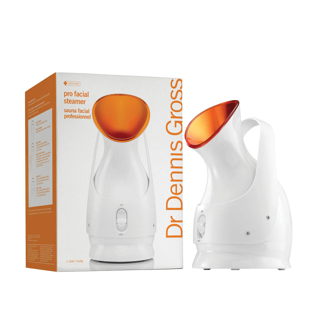 Dr Dennis Gross Pro Facial Steamer wide nozzle close-up for full-coverage hydration.