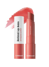 Dr.Different retinal lip balm tinted packaging showcases premium design for daily hydration on the go.