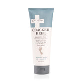 Dr. Foot cracked heel cream bottle on display for daily hydration.