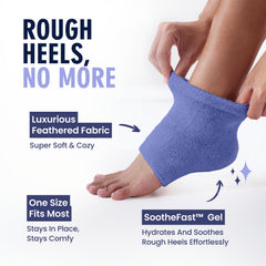 Dr. Frederick's Original gel lining close-up highlights moisture-locking comfort.