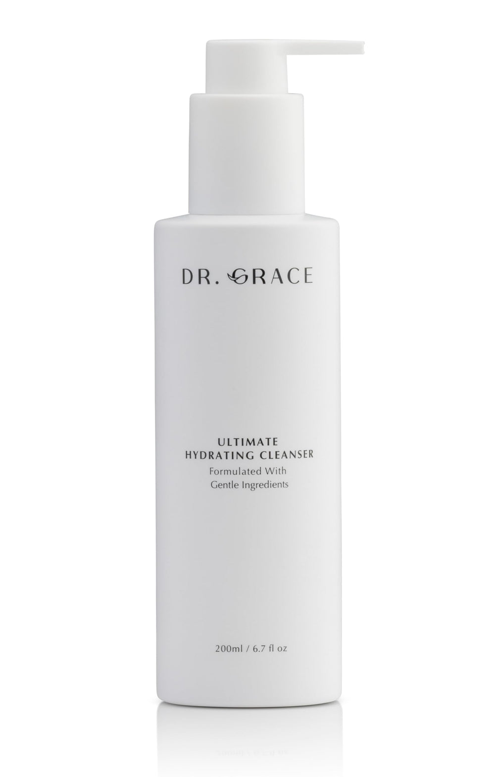 Dr. Grace Ultimate Hydrating Cleanser bottle showcases gentle daily cleansing for sensitive skin.