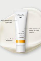Dr. Hauschka Rose Day Cream emollient texture delivers deep hydration