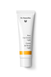 Dr. Hauschka Rose Day Cream Light bottle closeup for gentle hydration