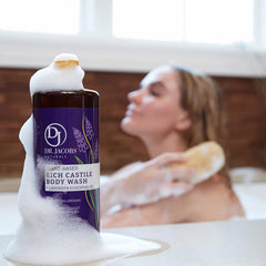 DR.JACOBS NATURALS aloe vera vitamin E hydration emphasis in this image.
