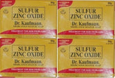 Dr. Kauffman Medicated Sulfur Soap bar for daily cleansing.