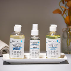 DR. LIFT unscented cleansing foam—gentle daily wash for sensitive skin.