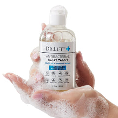 DR. LIFT post-procedure cleaning use—gentle, effective shower wash.