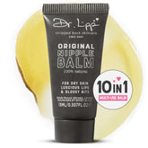 Dr Lipp Original Nipple Balm tube closeup showing rich hydration