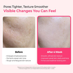 Dr.Melaxin ingredient panel emphasizes niacinamide for barrier support