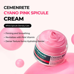Dr.Melaxin Cemenrete pink vitamin B12 application close-up for brightening