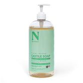 Dr. Natural Castile liquid soap bottle for everyday cleansing and multi-use versatility.