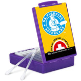 DR. PIERCING AFTERCARE swabs in travel case for quick on-the-go piercing cleansing.