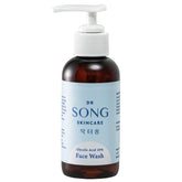 Dr Song Glycolic Acid Face Wash bottle close-up highlighting lab-direct purity for deep cleansing