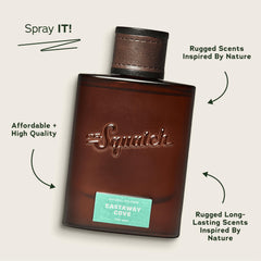 Dr. Squatch Castaway Cove bottle-spray demonstrates easy application for daily confidence