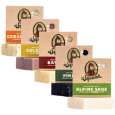 Dr. Squatch Cedar Citrus bar with invigorating scent and creamy lather.