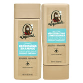Dr. Squatch Coconut Castaway shampoo bottle offers a refreshing cleanse for hair.