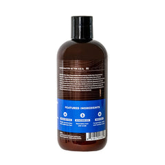 Dr. Squatch Fresh Falls Conditioner foam application shows easy distribution and quick detangling.