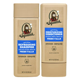 Dr. Squatch Fresh Falls shampoo bottle for a refreshing scalp cleanse.