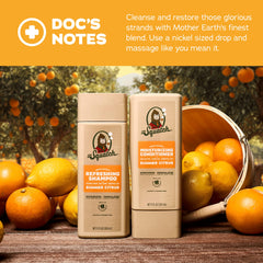 Dr. Squatch Natural Hair Bundle packshot showing two products together
