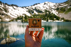 Dr. Squatch Pine Tar Soap infused with coconut and olive oils