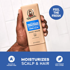 Dr. Squatch shampoo foam close-up highlights rich cleansing lather.