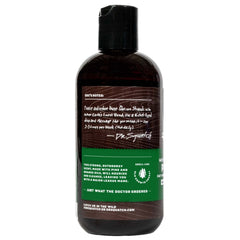 Dr. Squatch Pine Tar lather showcases a foamy, woodsy wash for refreshing hair.
