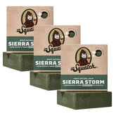 Dr. Squatch Sierra Storm bar soap pack delivers rugged daily cleansing.