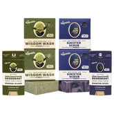 Dr. Squatch Star Wars Wisdom Wash bar for a refreshing, natural cleanse.