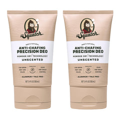 Dr Squatch Whole Body Deodorant 2 pack bottle front showing clean design and odor control