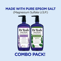 Dr Teal's Lavender Eucalyptus foam forms a rich, soothing lather.