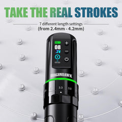 Dragonhawk L3 32mm grip for comfortable handling during long sessions