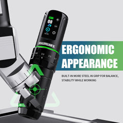 Dragonhawk L3 seven stroke options enabling versatile tattoo styles