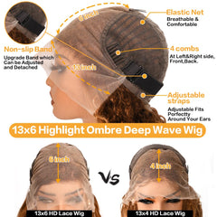 Draixil hd transparent lace front wig blends with skin tone
