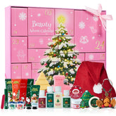 DRAWFAR Advent Calendar 2025 box featuring pink holiday art for daily pampering.