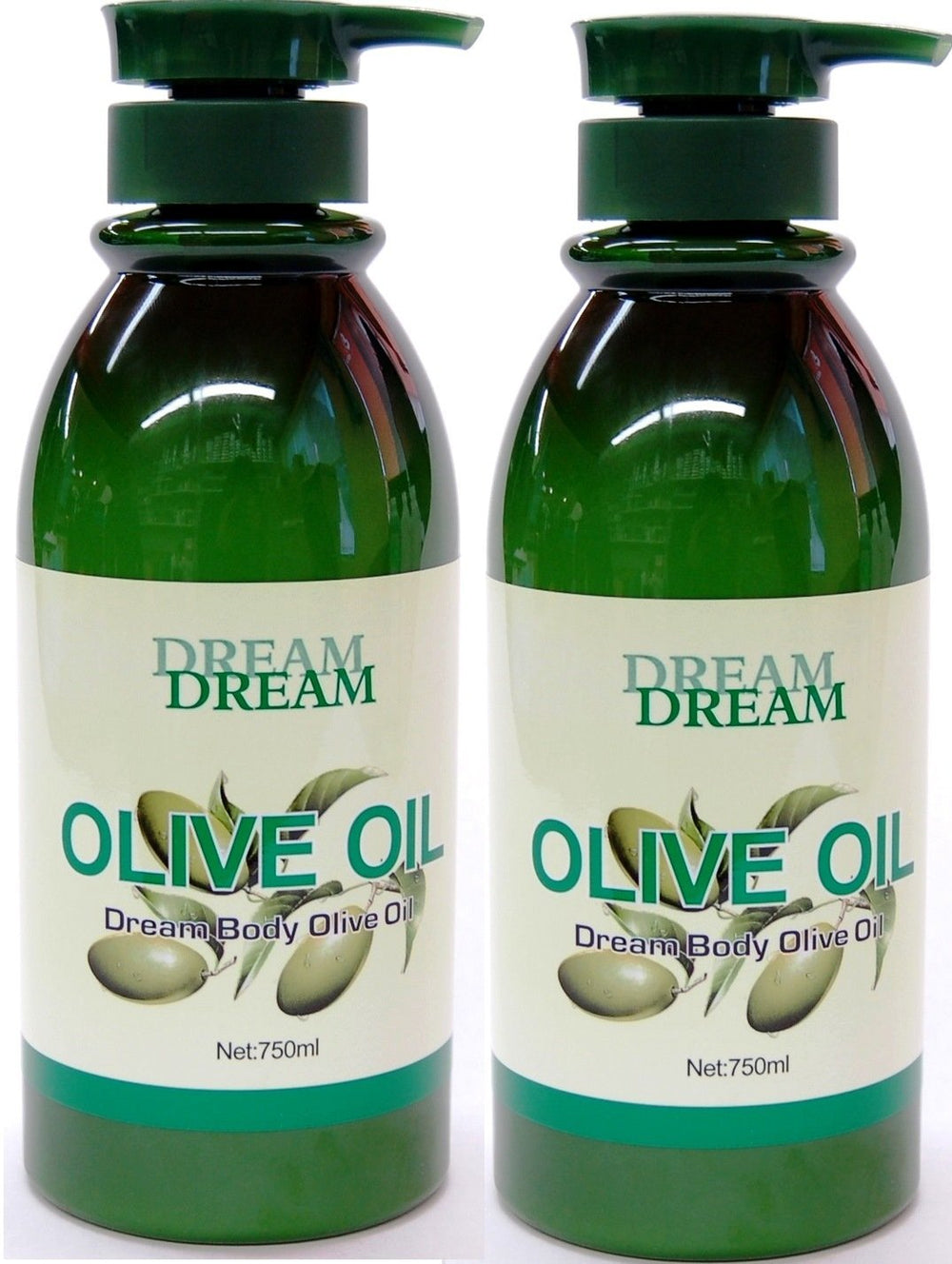 Dream Body Olive Oil 750ml bottle for cooking and skin care.