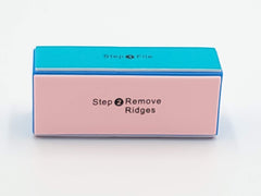 DreamCut 4-Way Nail Buffer Block step 2 smoothing preps nail surface for even shine