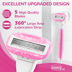 DreamGenius shower holder keeps the razor organized in the bathroom