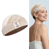 Dreamlover wide wig grip cap front view shows secure non-slip wear for glueless wigs.