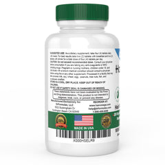 DrFormulas HairOmega ingredients graphic features biotin, vitamin C, zinc.