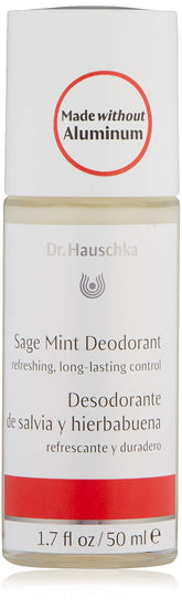 Dr. Hauschka Sage Mint Deodorant packaging image showing natural branding for daily use.