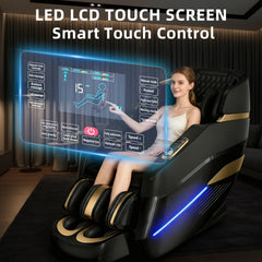 Drhiumi massage chair-sl-track-3d-massage shows full-body coverage from neck to hips.