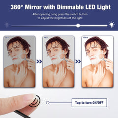 Dripex LED lighting 360° view ensures thorough checking of every angle.