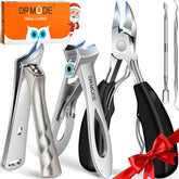 DRMODE large podiatrist toenail clippers with wide jaw opening for thick nails.