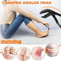 DRMODE thick-nails clipper with wide jaw enabling easy trimming