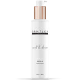 DRMTLGY Acne Cleanser bottle highlighting oil-free formula for oil control
