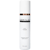 DRMTLGY BHA Clarifying Toner bottle close-up highlighting pore-control promise