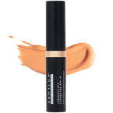 DRMTLGY Luminous Eye Corrector tube close-up with creamy texture for under-eye care.