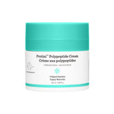 Drunk Elephant Protini Polypeptide Cream jar close-up highlights peptide-powered hydration.