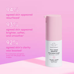 Drunk Elephant Sukari Babyfacial application steps scene emphasizes gentle, controlled masking